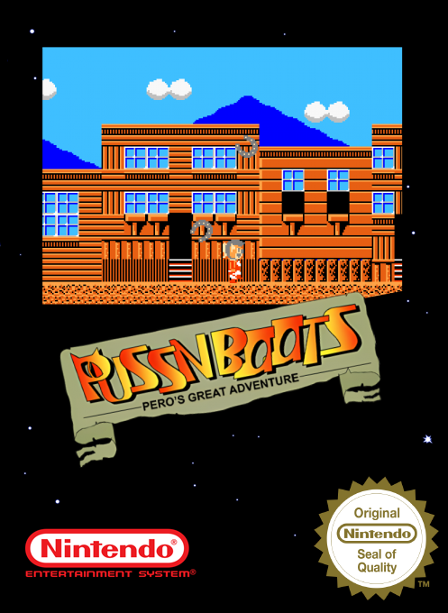 Puss N Boots - Pero's Great Adventure — box-2D (SS)