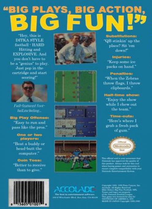 Quarter Back Scramble — box-2D-back (US)