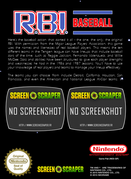 R.b.i. Baseball — box-2D-back (SS)