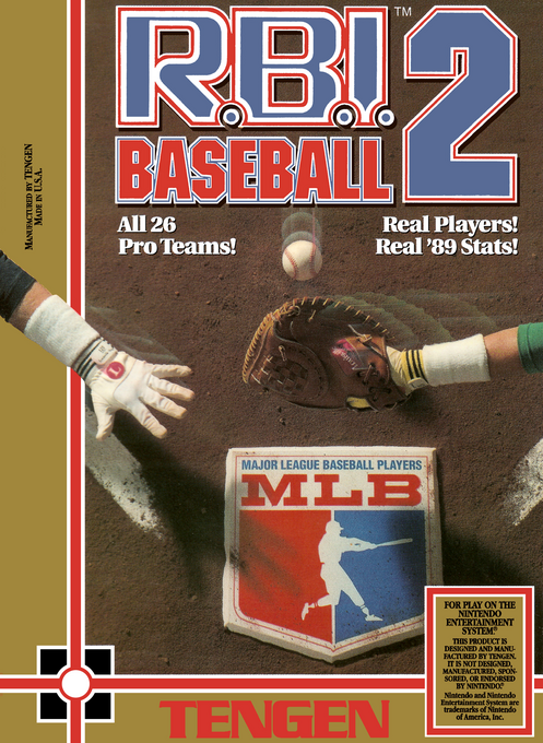 R.B.I. Baseball 2 box art