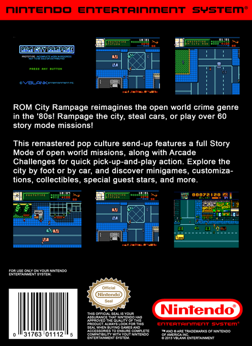 Rom City Rampage — box-2D-back (WOR)