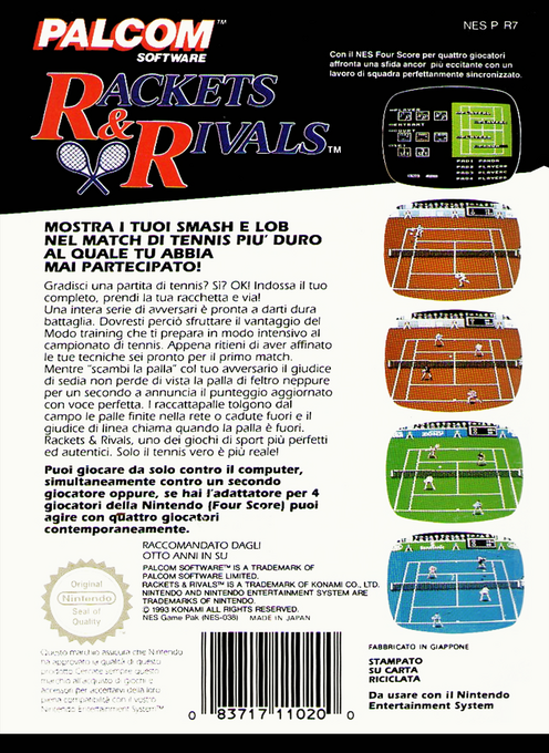 Rackets And Rivals — box-2D-back (EU)