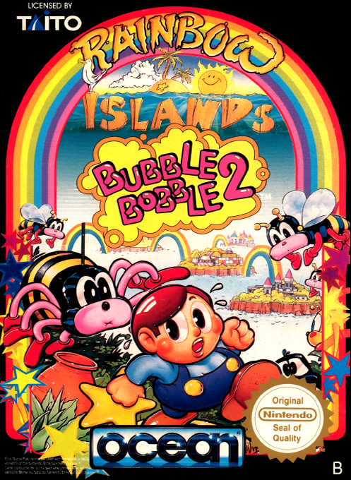 Rainbow Islands - Bubble Bobble 2 box art