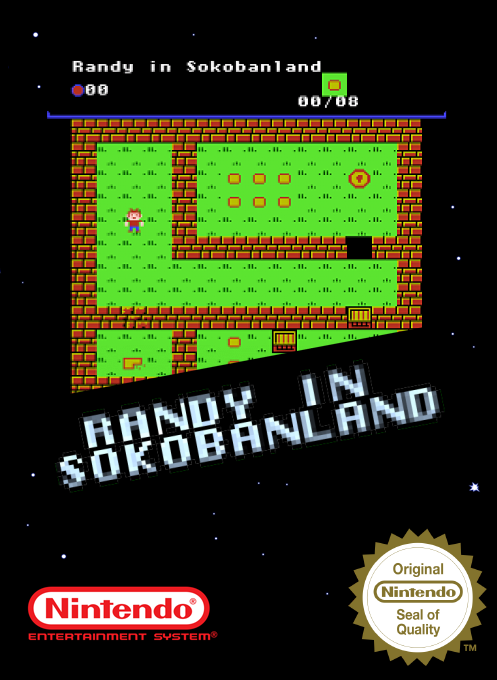 Randy in Sokobanland — box-2D (SS)