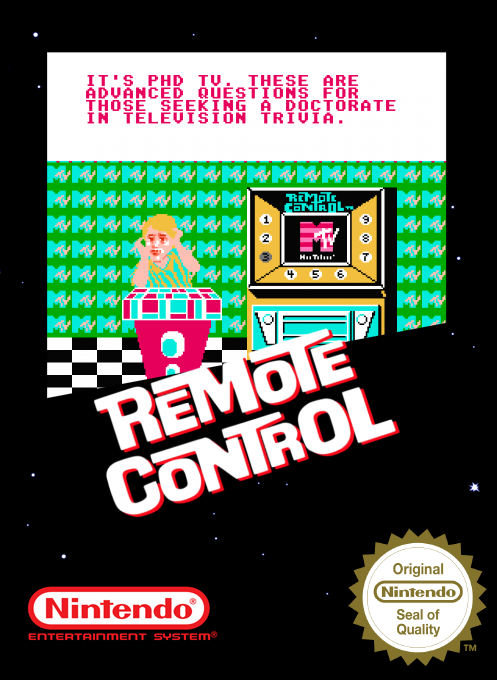 MTV's Remote Control — box-2D (SS)