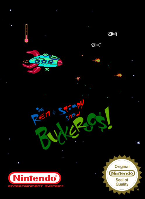 Ren And Stimpy Show - Buckeroo$!, The — box-2D (SS)