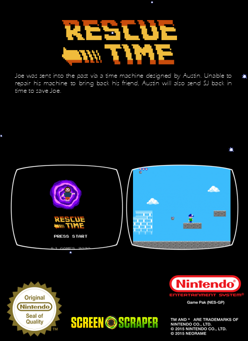 Rescue Time — box-2D-back (SS)