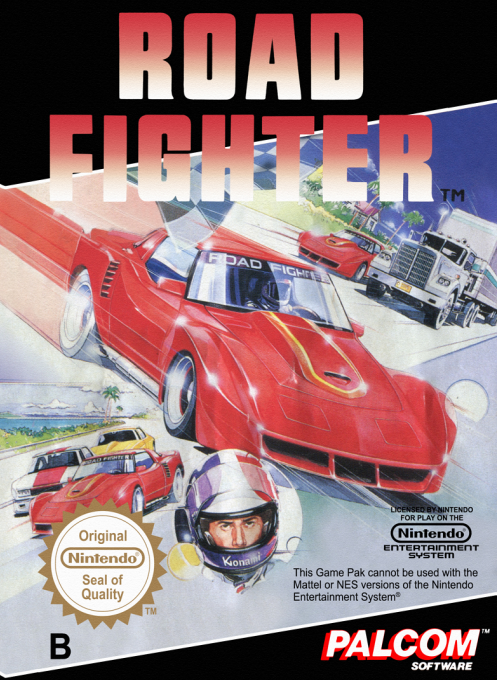 Road Fighter box art
