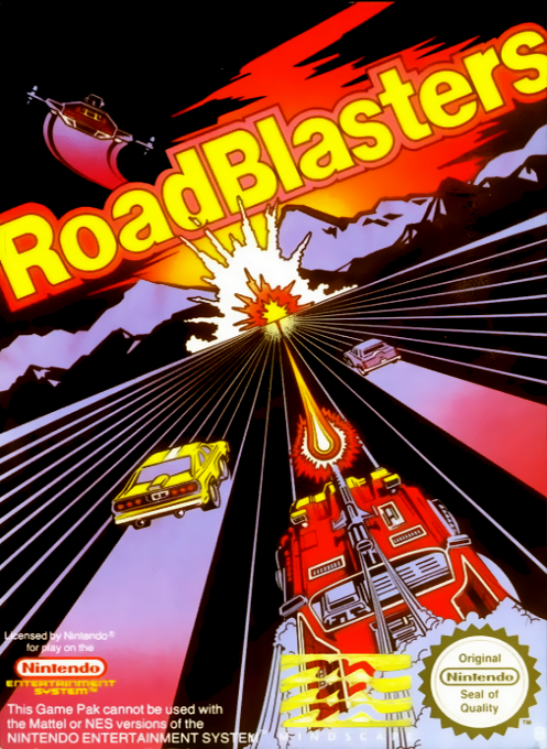 Roadblasters — box-2D (EU)