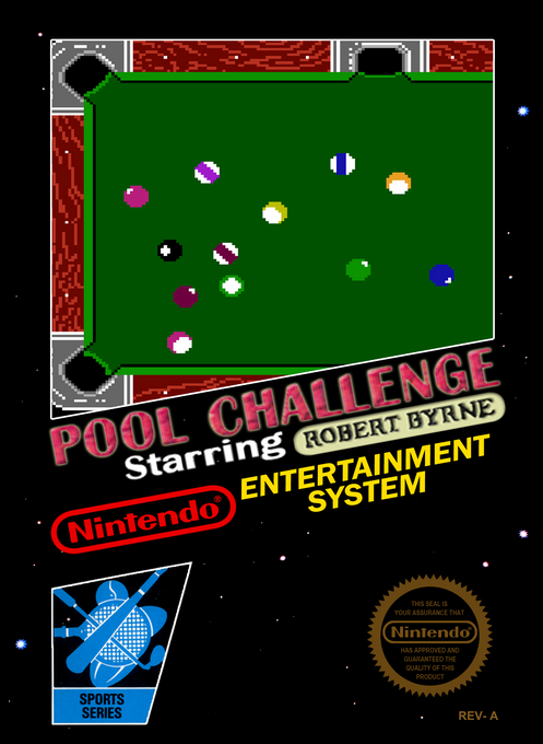 Robert Byrne's Pool Challenge box art