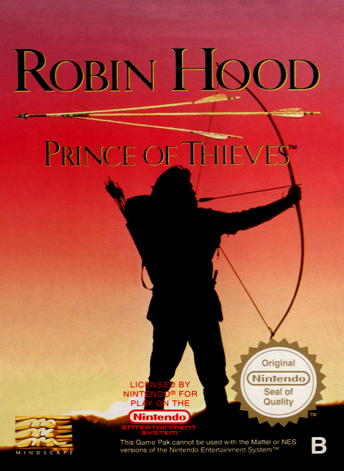 Robin Hood - Prince Of Thieves — box-2D (EU)