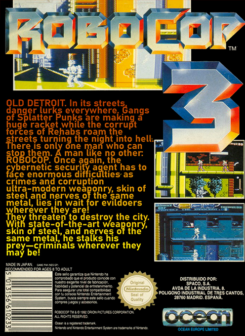 Robocop 3 — box-2D-back (EU)