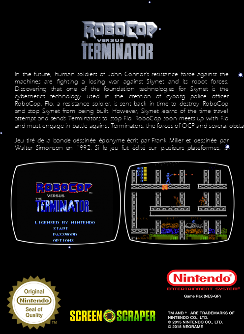 Robocop Versus The Terminator — box-2D-back (SS)