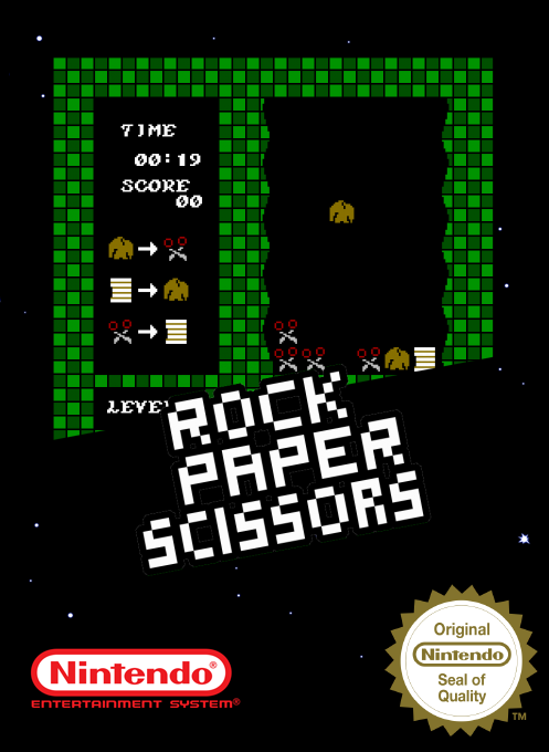 Rock Paper Scissors box art