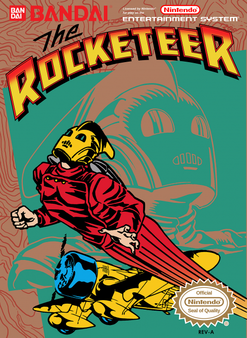 Rocketeer, The box art