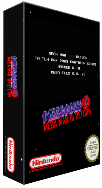 MegaMan III : Mega Man III Return — box-3D (SS)