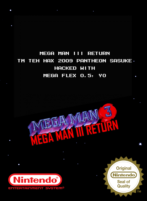 MegaMan III : Mega Man III Return box art