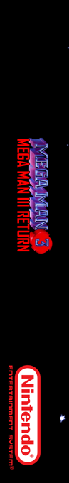 MegaMan III : Mega Man III Return — box-2D-side (SS)
