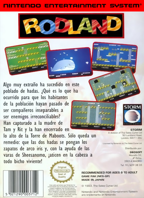 Rod Land — box-2D-back (EU)