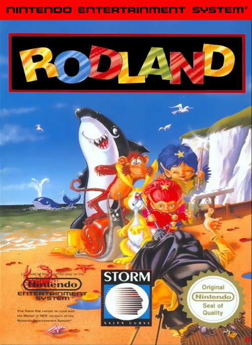 Rod Land box art