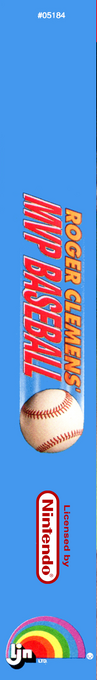 Roger Clemens' Mvp Baseball — box-2D-side (US)