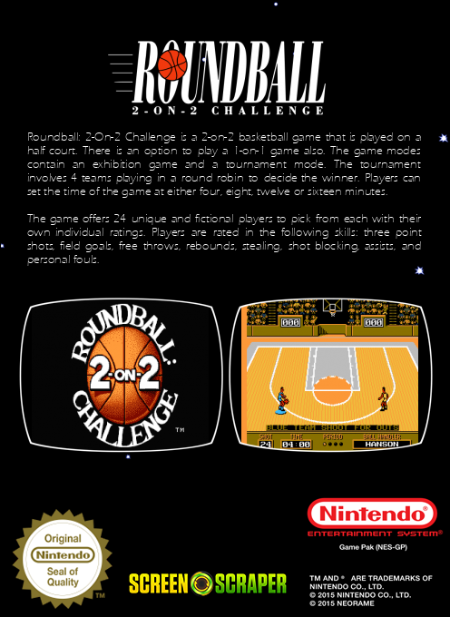 Round Ball - The Two On Two Challenge — box-2D-back (SS)