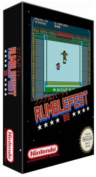 Rumblefest '89 — box-3D (SS)