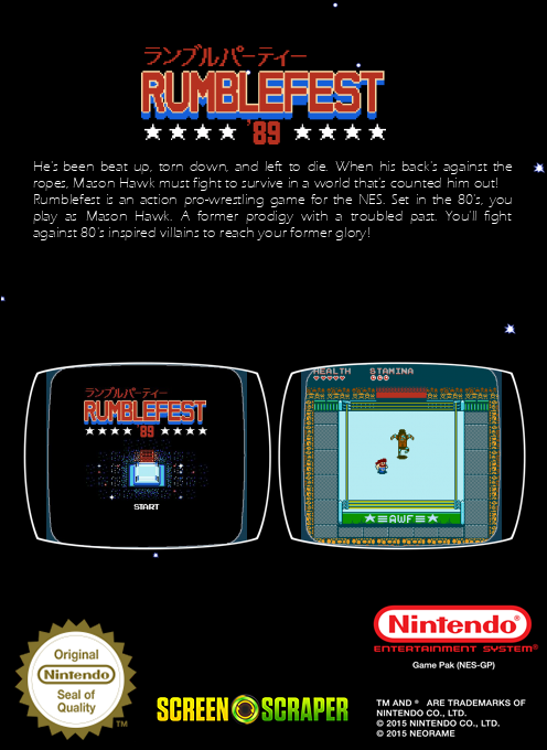 Rumblefest '89 — box-2D-back (SS)