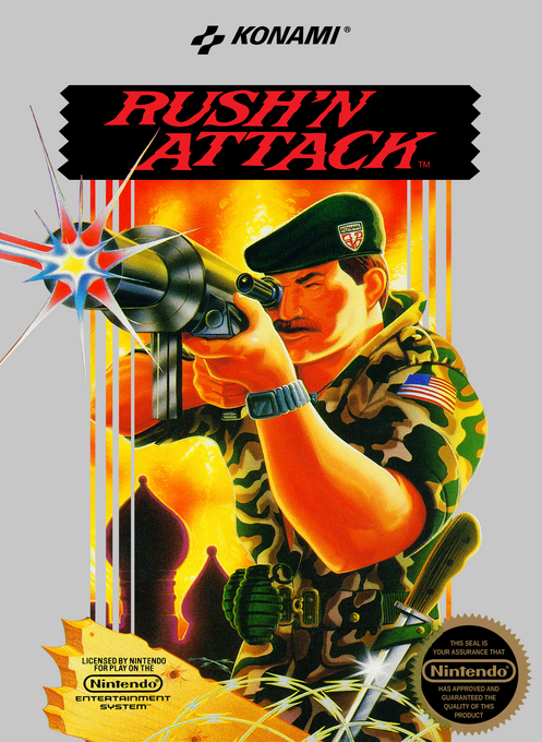 Rush'n Attack box art