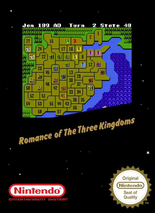Romance Of The Three Kingdoms — box-2D (SS)