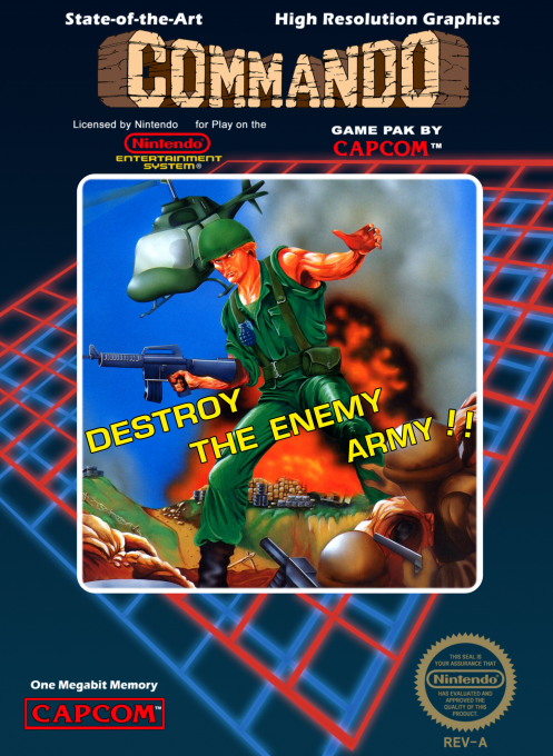 Commando box art