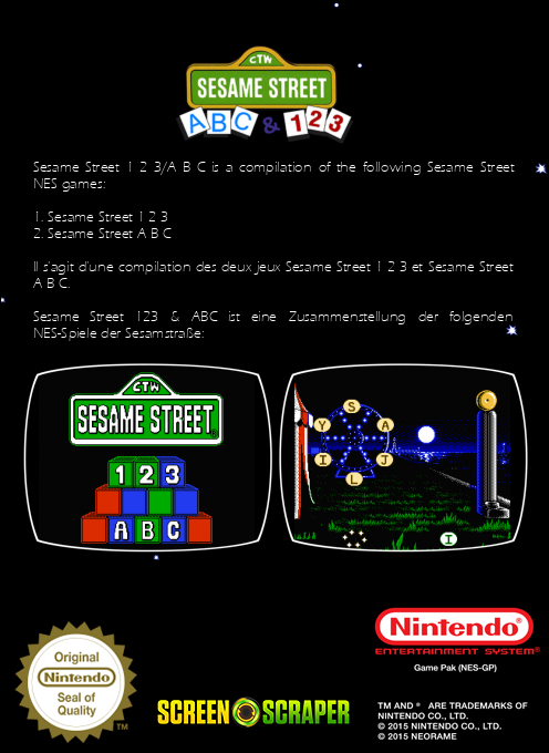 Sesame Street ABC And 123 — box-2D-back (SS)