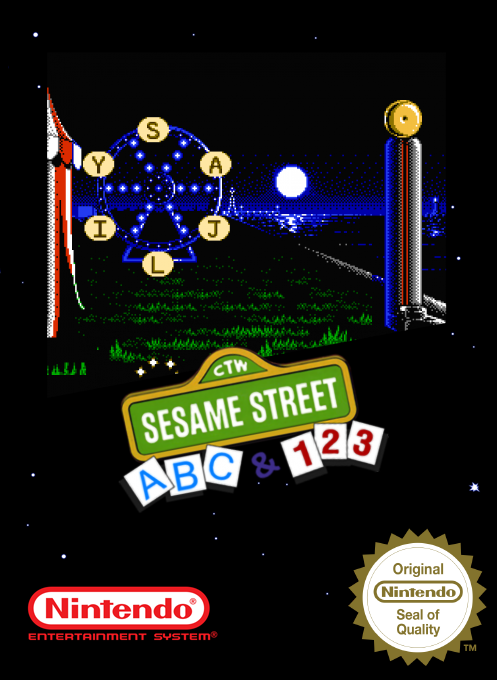 Sesame Street ABC And 123 — box-2D (SS)