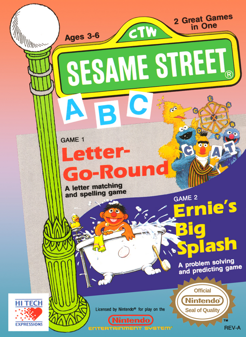 Sesame Street Abc box art