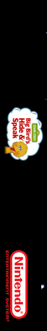 Sesame Street - Big Bird's Hide And Speak — box-2D-side (SS)