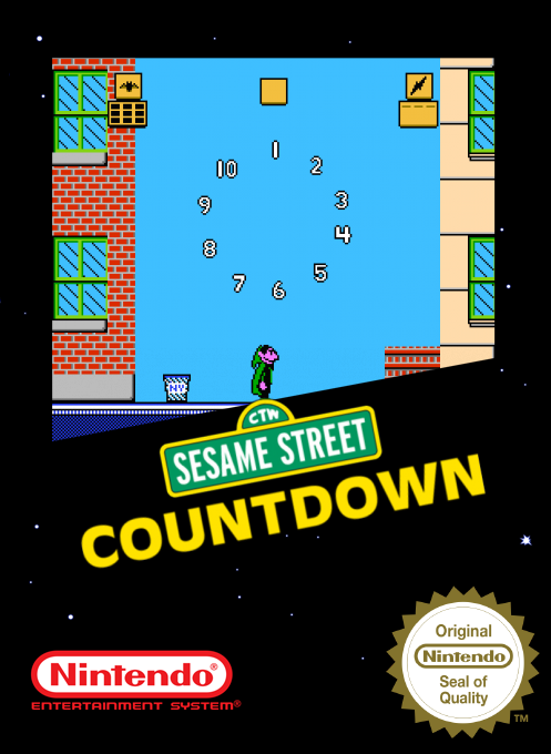 Sesame Street Countdown — box-2D (SS)