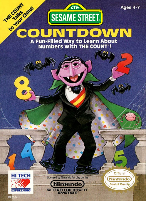 Sesame Street Countdown box art