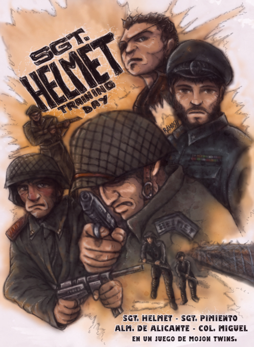 Sgt. Helmet - Training Day box art