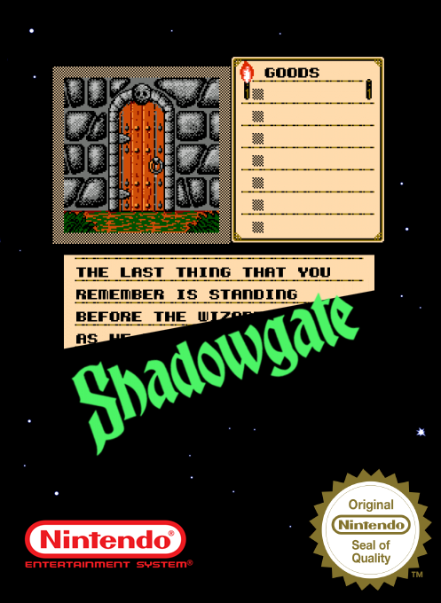 Shadowgate — box-2D (SS)