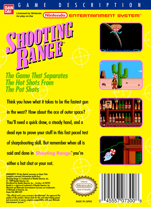 Shooting Range — box-2D-back (US)