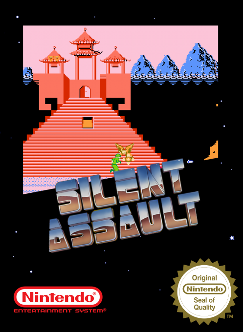 Silent Assault — box-2D (SS)