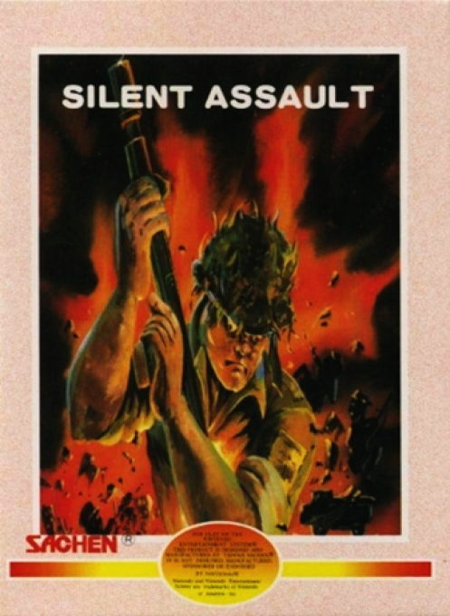 Silent Assault — box-2D (JP)