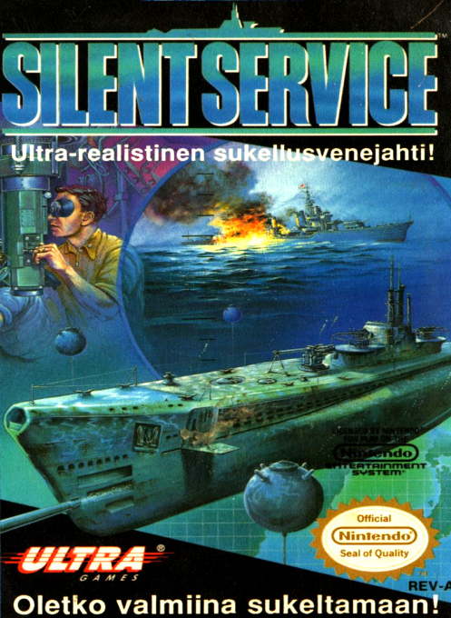 Silent Service — box-2D (SE)