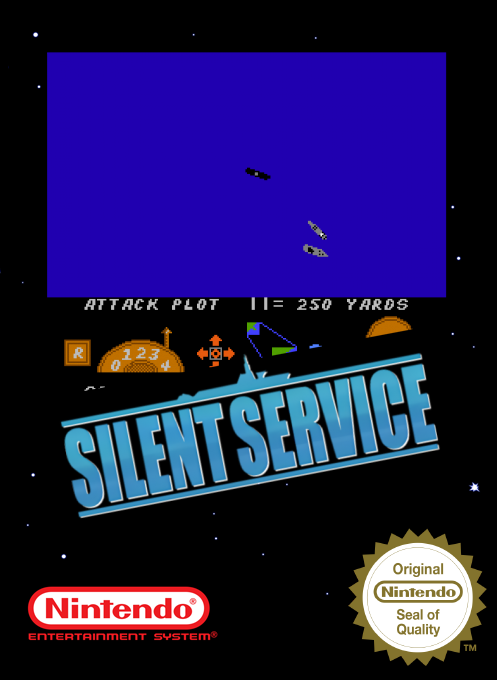 Silent Service — box-2D (SS)