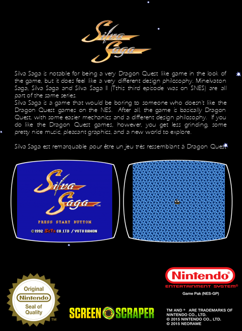 Silva Saga — box-2D-back (SS)