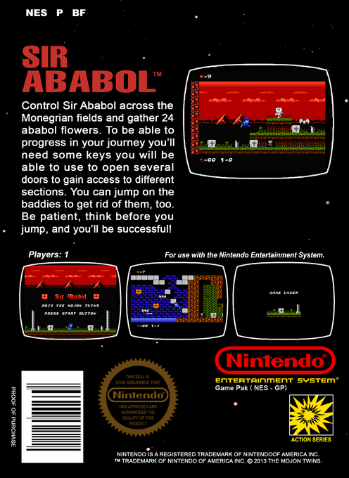 Sir Ababol — box-2D-back (WOR)