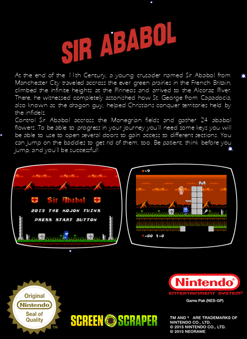 Sir Ababol — box-2D-back (SS)