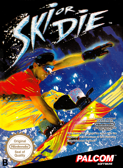 Ski Or Die — box-2D (EU)