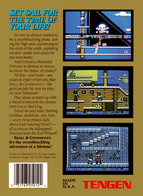 Skull And Crossbones — box-2D-back (US)