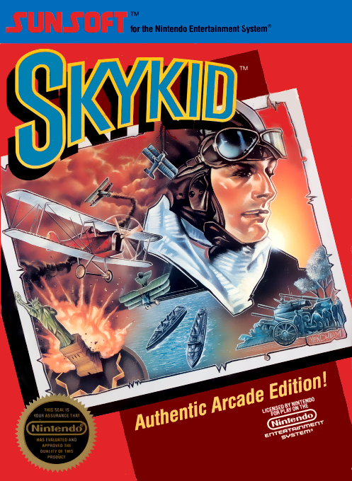 Sky Kid box art